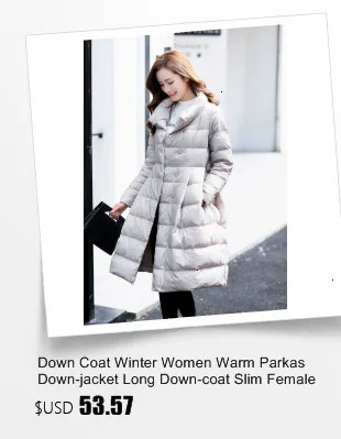 Down Coat Winter Women White-duck-down Jacket Female Parkas Long Plus-size Down-coat Slim Warm Ultra-light Down-jacket