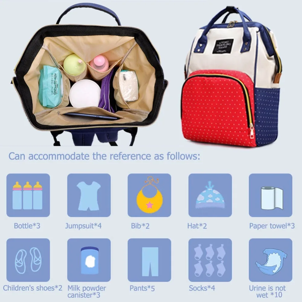 Многофункциональная сумка для подгузников для мам, рюкзак большой емкости для мам, сумки для кормящих мам, дорожные рюкзаки на молнии для ухода за детьми