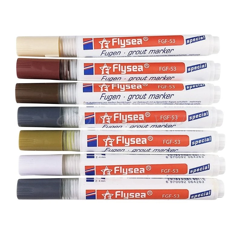 Marker Refill Tile Bathroom-Cleaner Repair-Pen Floor Grout for Kitchen Wall-Gap Non-Toxic