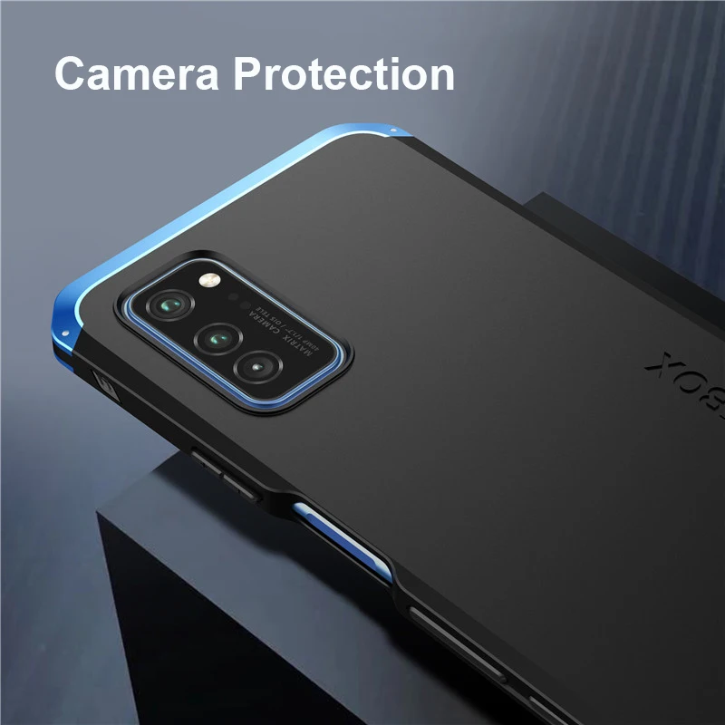 Чехол для Honor V30, чехол для huawei Honor V30 Pro, ударопрочный металлический+ поликарбонатный защитный чехол V30, Жесткий Чехол для huawei V30 Pro, Fundas Carcasa