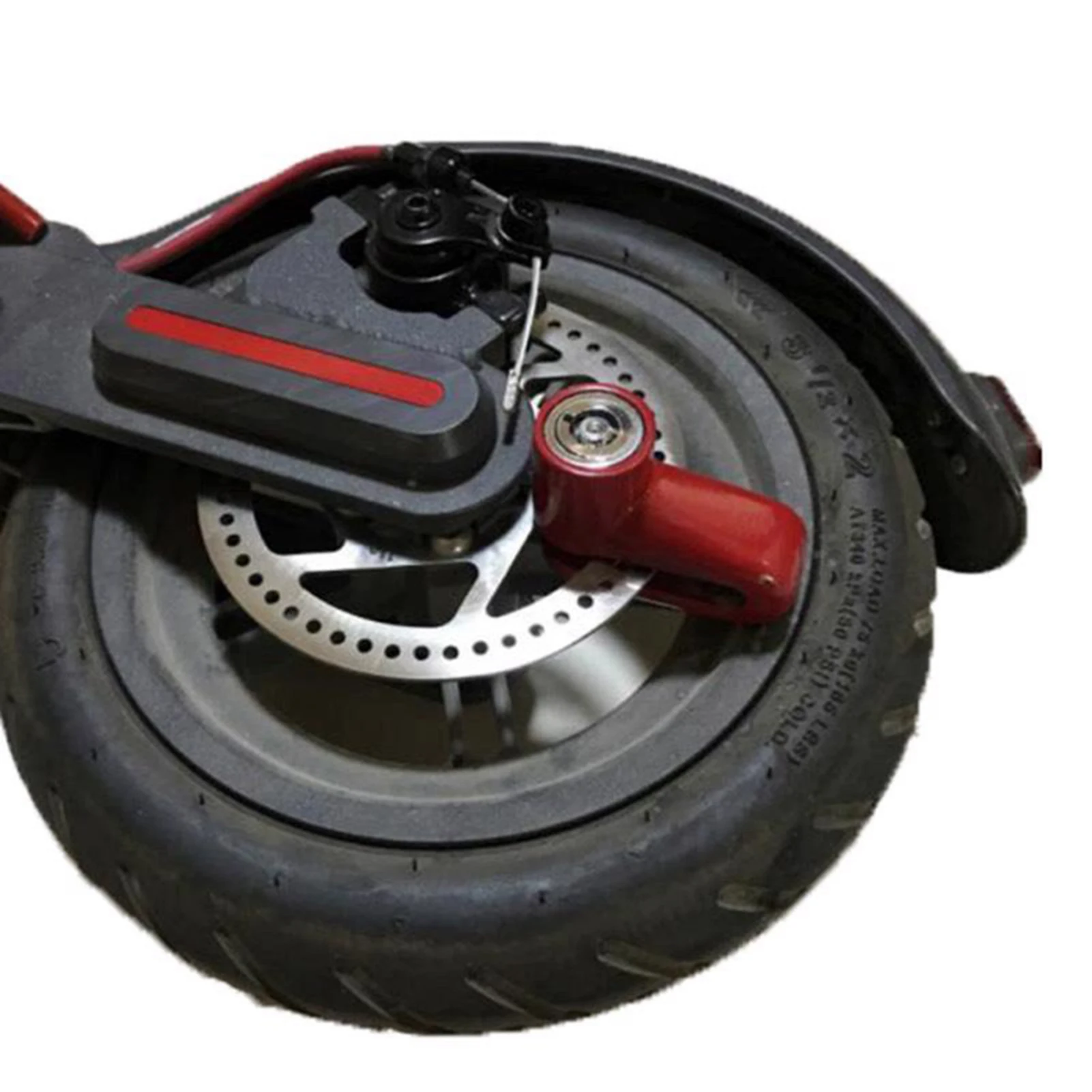 Scooter Accessories Antitheft Steel Wire Lock Disc Brakes Wheel Locker Replacement for Xiaomi Mijia M365 Electric Scooter Motorcycle Bicycle