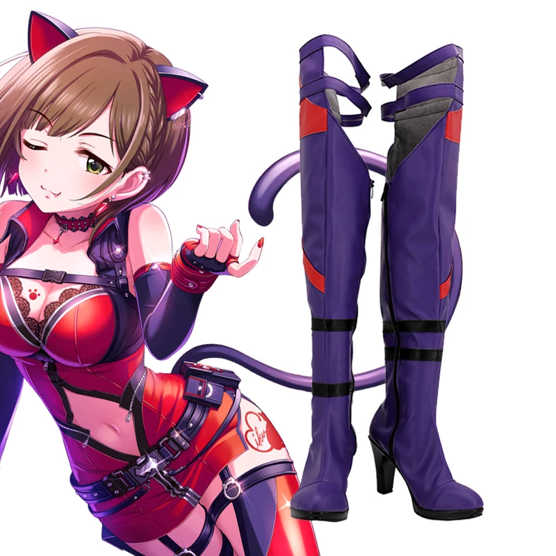 Maekawa Miku/Обувь для костюмированной вечеринки; ботинки в стиле аниме на заказ