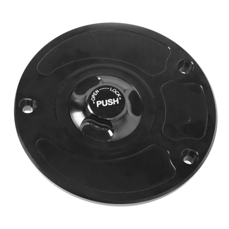 Motorcycle CNC Aluminum Fuel Gas Caps Tank Cap with Rapid Locking for KAWASAKI Z1000 Z800 Z750