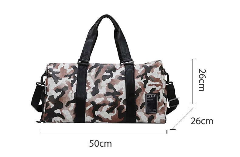 Wen Women Gym Bag for Shoes Camouflage Fitness Handbag Training Water Repellent Shoulder Yoga Gymtas Tas Sac De Sporttas XA215D