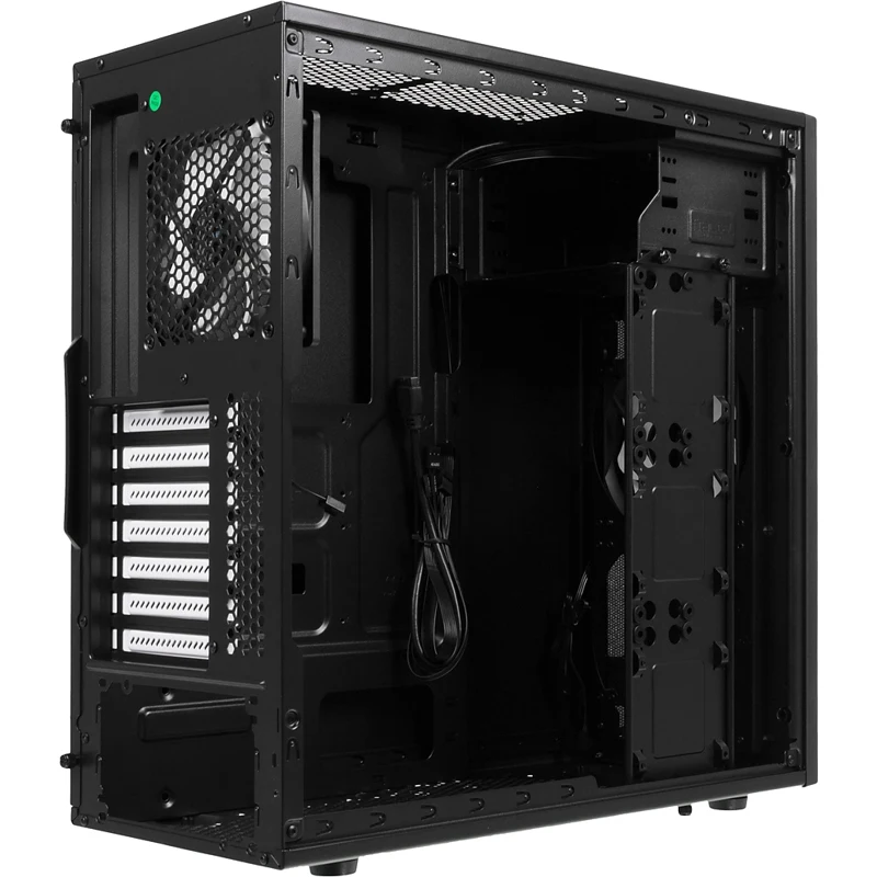 Корпус Fractal Design Core 2300 черный w/o PSU ATX 2x120mm 1xUSB2.0 1xUSB3.0 audio bott PSU