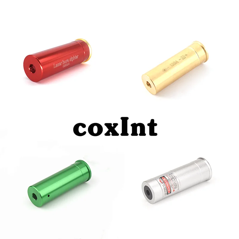Tactical 12GA Gauge Bore Sight Red Laser Dot Boresighter