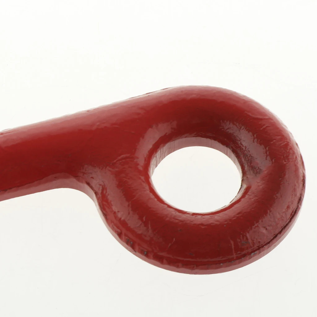 G80 Grade Steel Eye Foundry Hook, Painted Finish, Durable, Strong, Waterproof 2204lbs Working Load Limit