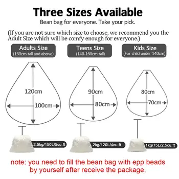 

New Nesloth 500g EPS Material White Foam Balls beanbag baby Filler bed sleeping Pillow Bean Bags chairsofa Beads Filler Styrofoa