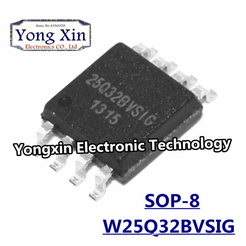 5pcs/lot W25Q32BVSIG W25Q32BVSSIG 25Q32BVSIG W25Q32 32M X 1 SPI BUS SERIAL EEPROM | Обустройство дома