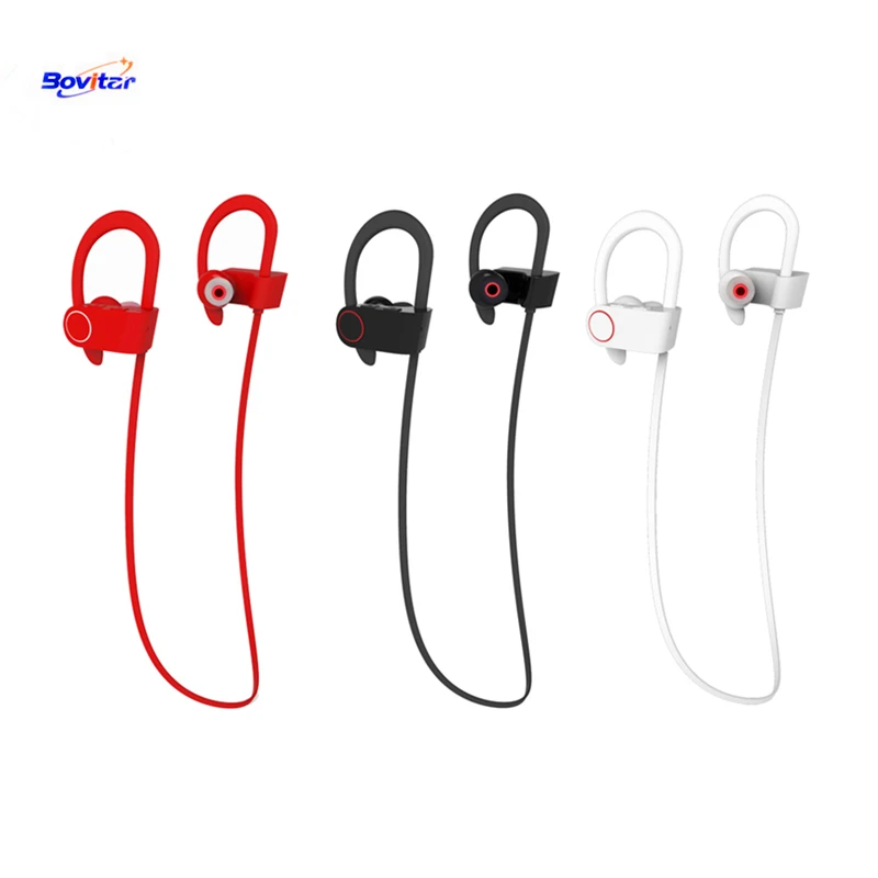 Bovitar Q6 New Bluetooth Earphone IPX5 waterproof wireless Headphones sports earbuds with mic for iPhone xiaomi Huawei oppo vivo