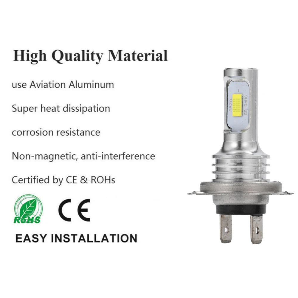 12000Lm H4 Moto H6 H7 H1 H3 H11 BA20D LED Motorcycle Car Headlight Bulbs CSP Lens White Yellow Blue Lamp Scooter Accessories