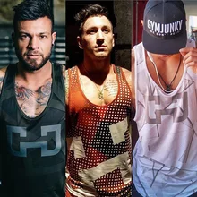 Обтягивающий мужской жилет без рукавов, быстросохнущий, для занятий спортом, бега, фитнеса, баскетбола, тренировочная база, эластичная одежда