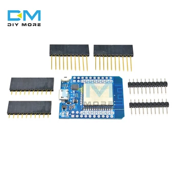 

For Wemos MINI D1 ESP32 ESP-32 ESP-32S Wireless WiFi + Bluetooth For Wemos D1 Mini Esp8266 CP2102 Board Module With Pins