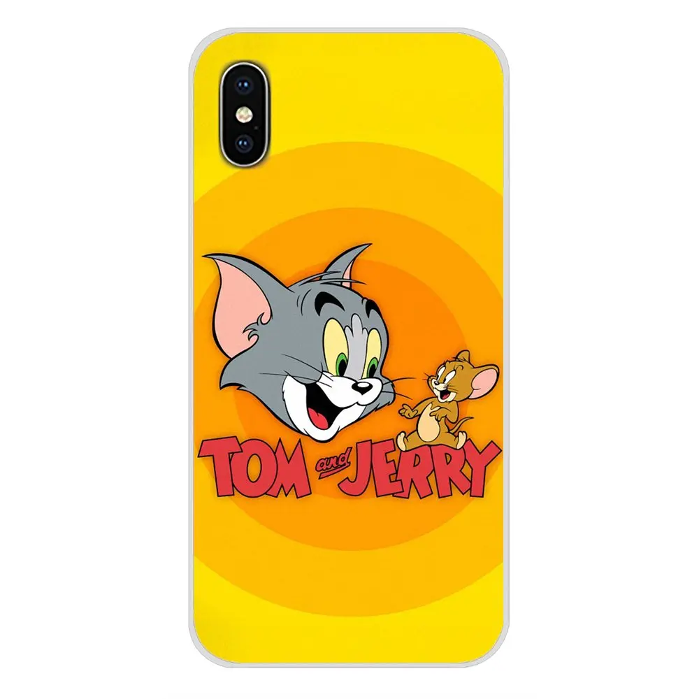 Аксессуары, чехлы для телефонов, чехлы для huawei G7 G8 P7 P8 P9 P10 P20 P30 Lite Mini Pro P Smart Plus Tom& Jerry - Цвет: images 1