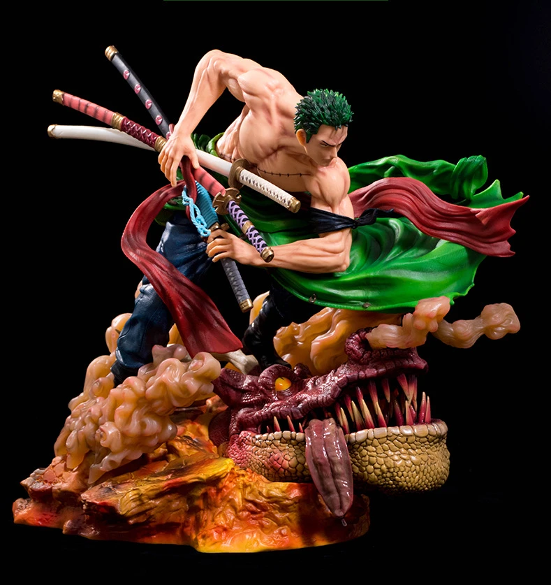 Аниме одна деталь Roronoa Zoro последний сон Дракон GK статуя Ver ПВХ фигурка Коллекция Модель игрушки