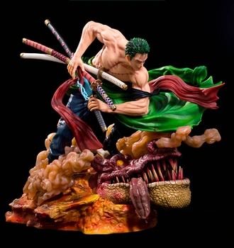 

NEW Anime One Piece Roronoa Zoro Last Sleep Dragon GK Statue Ver PVC Action Figure Collection Model Toys