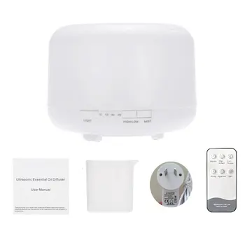 

500ml Humidifier Oil Diffuser Aromatherapy Machine Mini Fragrance Lamp Home Essential Oil Diffuser Car Air Freshener