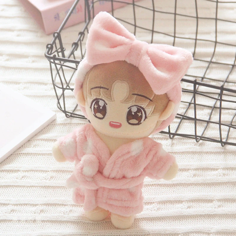 Cute Headband Pajamas For 20cm Doll Clothes Idol Doll Baby Accessories Toys Birthday Present Accessories Headband Pajama