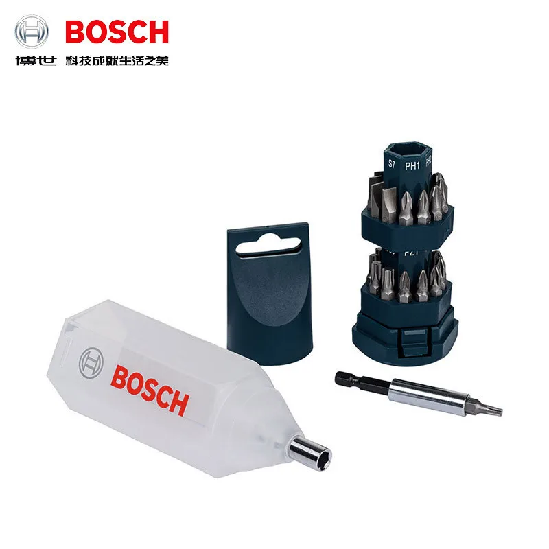 Embouts De Tournevis Bosch R1 Extra-Dur 25mm - Lot De 3 Pièces Pour Vissage Universel