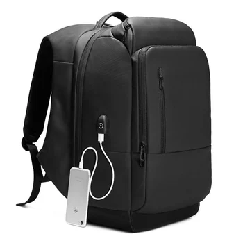 

2019 Men's 17 inch Laptop Backpack For Water Repellent Functional Rucksack with USB Charging Port Travel Backpacks Male Mochilas