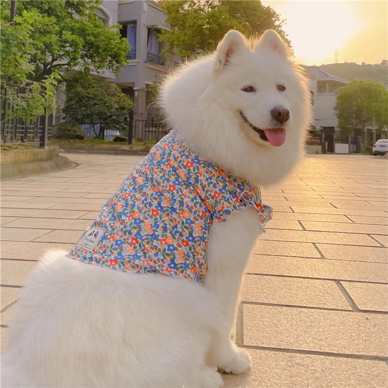 

Pet Products Fashion Summer Short Tops For Big Dogs