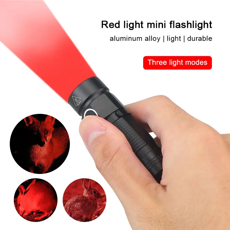 Lampe Torche UV MVIOCS - Portable LED 500 Lumens - Noire - Piles Alcalines Incluses