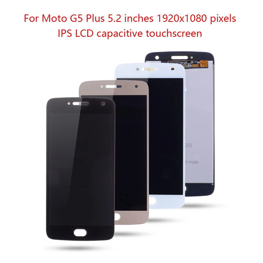 5 2 &quotдля Motorola Moto G5 плюс ЖК дисплей с сенсорным экраном дигитайзер для мото XT1686 XT1681