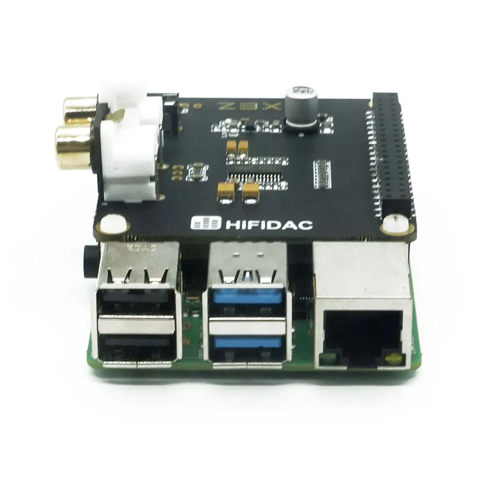 Raspberry Pi HIFI DAC Expansion Board Audio Module for Raspberry Pi 4B /  3B+ - Martview