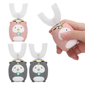 

Children Electric Sound Waves Toothbrush Intelligent Cleaning Toothbrush Oral Care Tool Oral Care Teeth Whitening Toothbrush