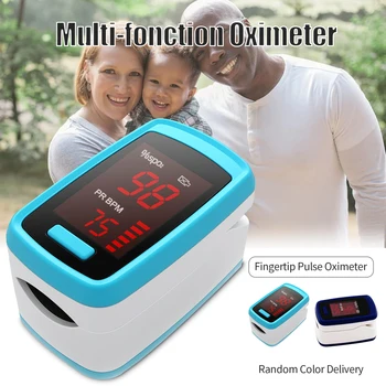 

In Stock! Digital Fingertip Pulse Oximeter LED Display Blood Oximeter Finger Oximeter Saturation SpO2 Monitor Measurement Meter