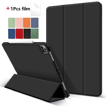 

Protective Shell for IPad Pro 11" 2020 with Pencil Holder Auto Wake Smart Cover Funda for IPad pro 11 2nd Generation With Film
