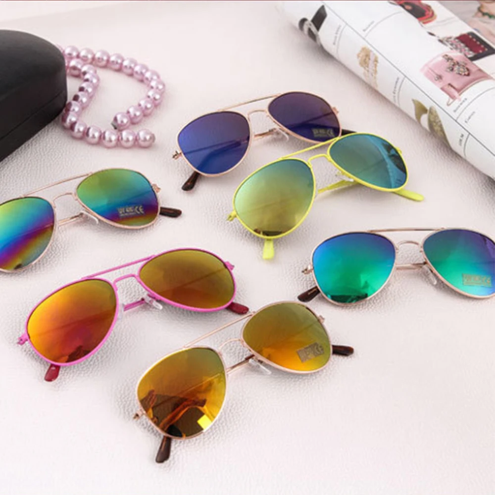 Детские аксессуары солнцезащитные очки для мальчиков и девочек детские уличные