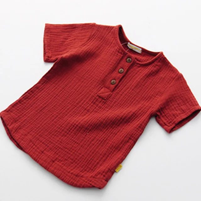 Linen 2021 Cotton Baby Boy Girl Summer T Shirts New Toddler Comfortable Tops Tee Children  2