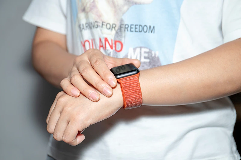 Высококачественный нейлоновый спортивный ремешок для Apple Watch, ремешок 44 мм, серия 5, 4, 3, 2, 1, дышащий тканый ремешок 42 мм, iwatch 40 мм, 38 мм