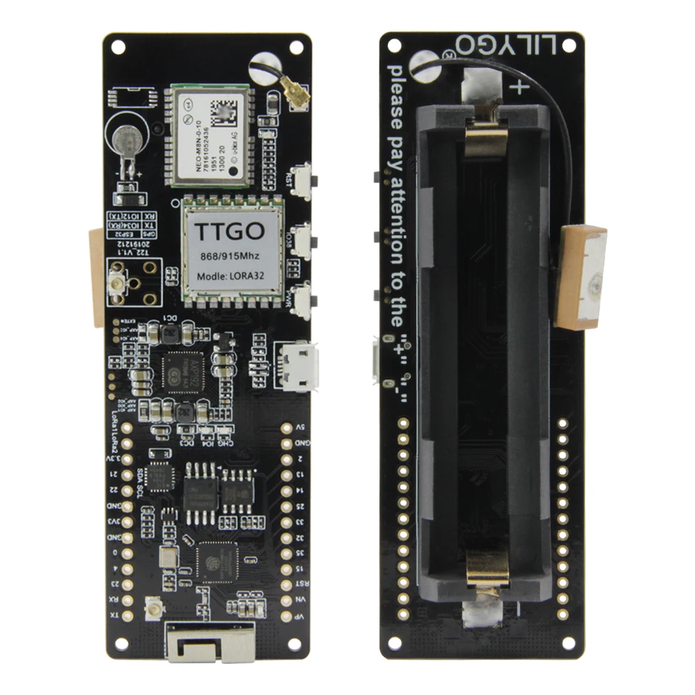 GPS навигатор для LILYGO трекер LILYGO®TTGO T Beam V1.1 ESP32 LORA 433/868/915/923 МГц Wi Fi беспроводной