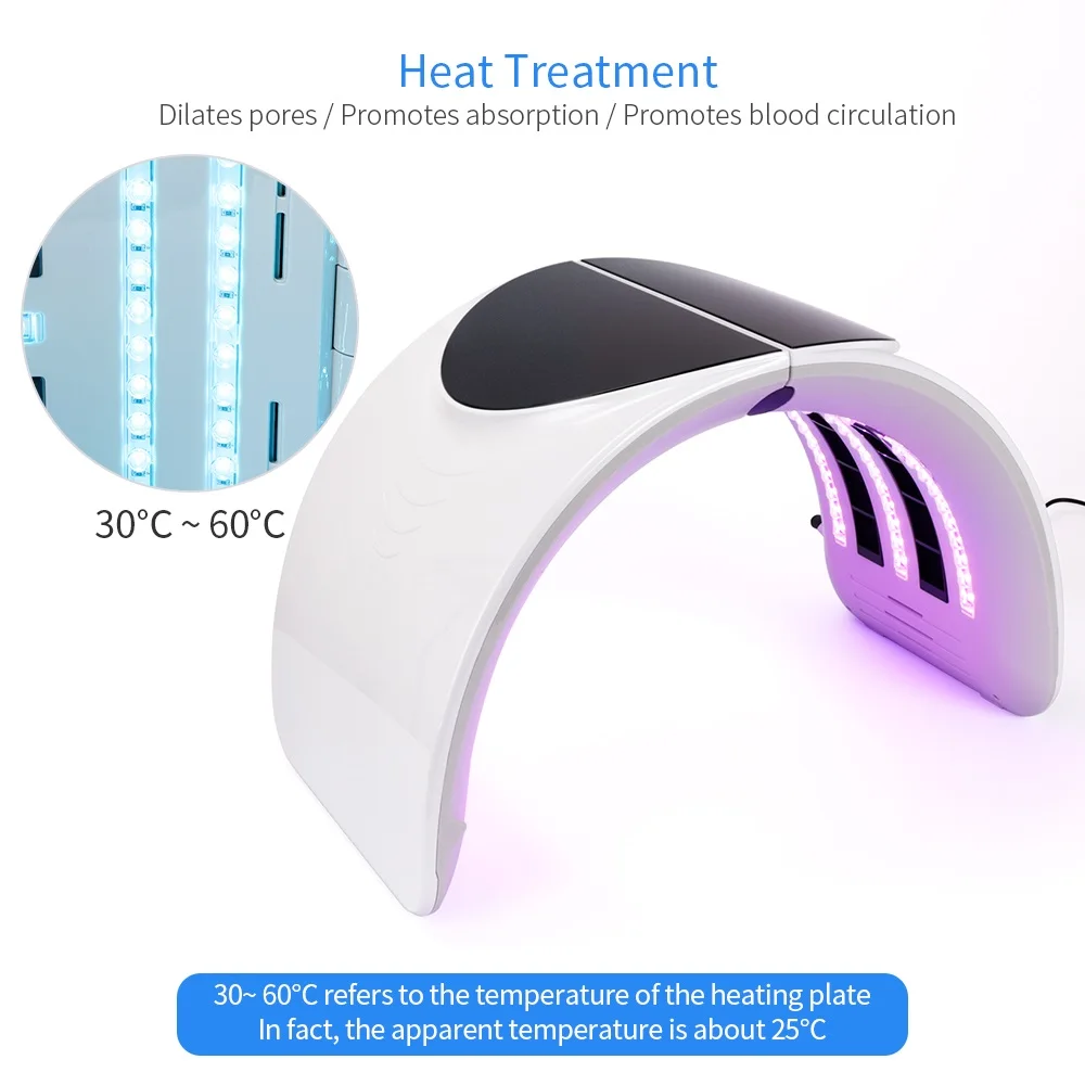 Foldable 7 Colors PDT LED Therapy Face Body Mask Beauty Facial Photon Threapy Beauty Device Salon A - 4000206131932