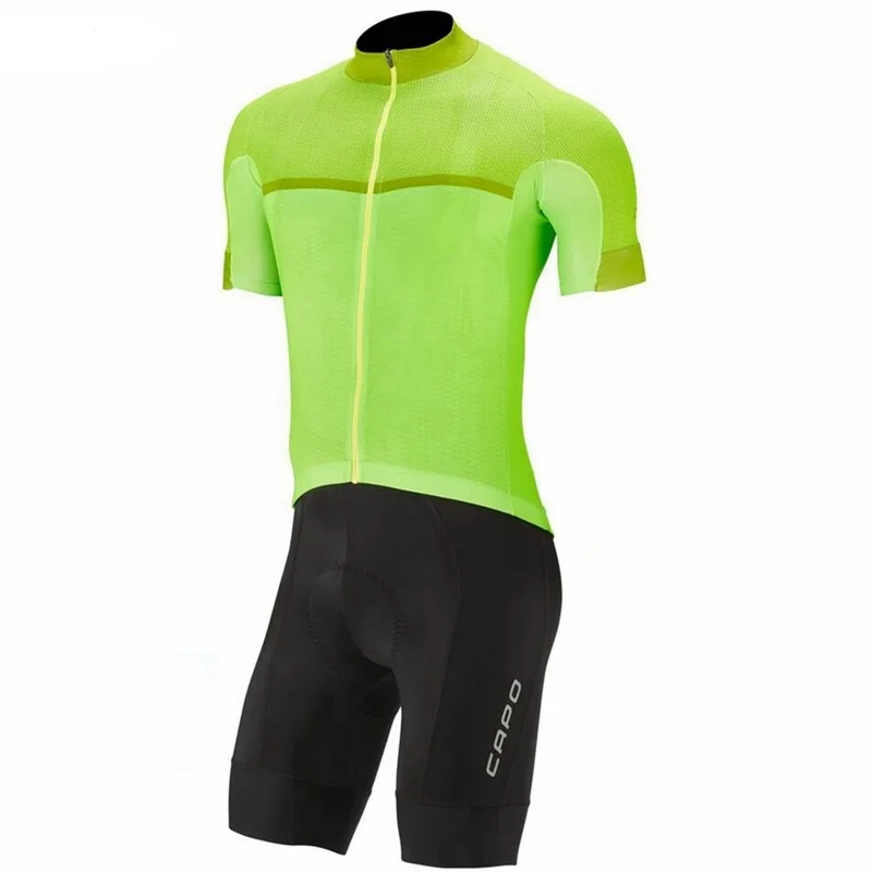 Капо команда короткий рукав качество Ropa Ciclismo Джерси/Летняя дышащая велосипедная одежда/MTB красочные комплекты одежды