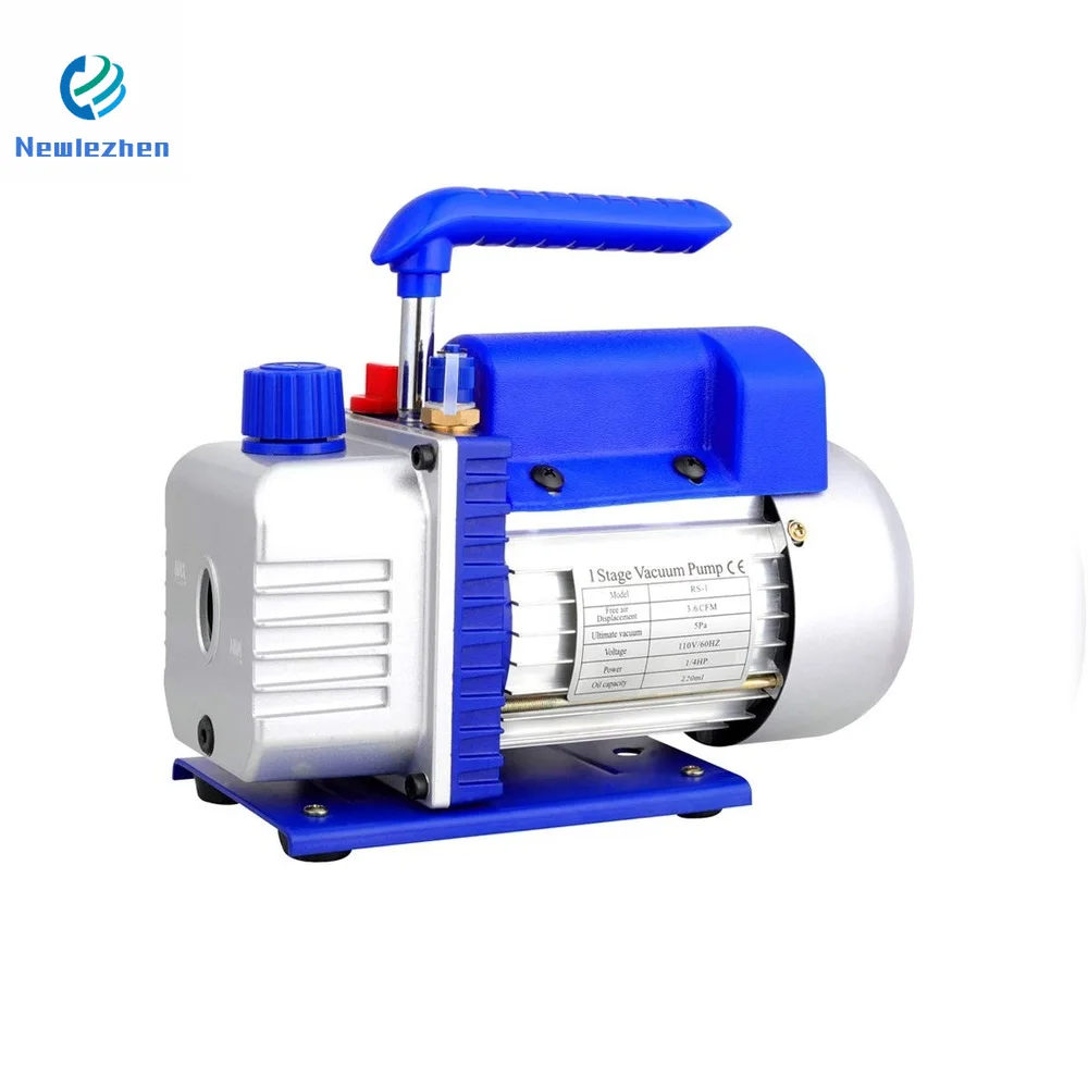 Stainless Steel 2-6Gallon + Vacuum Pump Degassing Silicone Defoaming Deaeration Vacuum Chamber Sealer Kit rotary vane vacuum pump