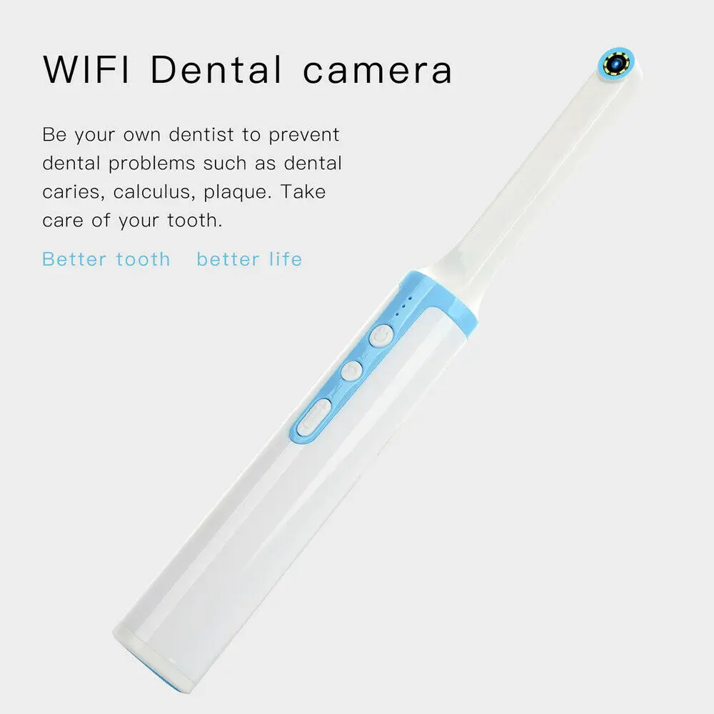 2MP стоматологических Wi Fi Интраоральная Камера эндоскоп HD Беспроводной