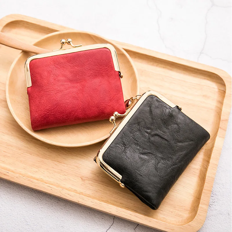 Luxury Women Wallet Vintage Fashion Brand Design Coin Purse High Quality Multi-function Foldable Bifold Clutch Bag Card Holder