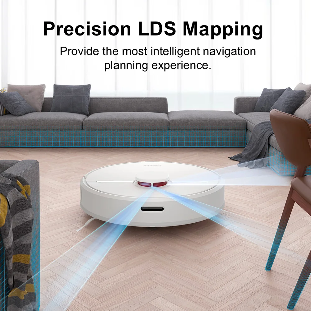 Dreame Bot D9 odkurzacz Robot, Lidar nawigacji, 3000Pa ssania, zamiatanie i mopem 2 in1, wsparcie Alexa Mi domu inteligentnego domu 3 Dreame Bot D9 odkurzacz Robot, Lidar nawigacji, 3000Pa ssania, zamiatanie i mopem 2 in1, wsparcie Alexa Mi domu inteligentnego domu 3