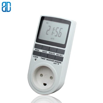 

Denmark Standard AC Digital Voltmeter Timer Metering Socket Multi-function Creative Meter Intelligent Power Detector Home Socket