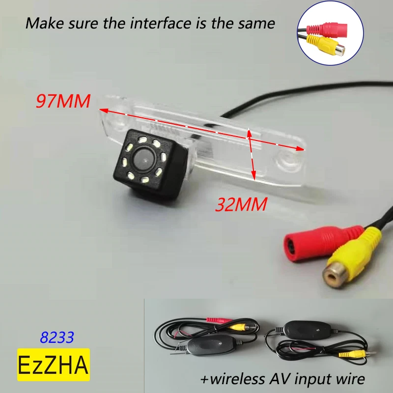 HD Backup Reverse Rear View Camera For KIA Sportage SL 3 R Sorento Ceed Rio X-line Rondo car camera 4led Night | Автомобили и