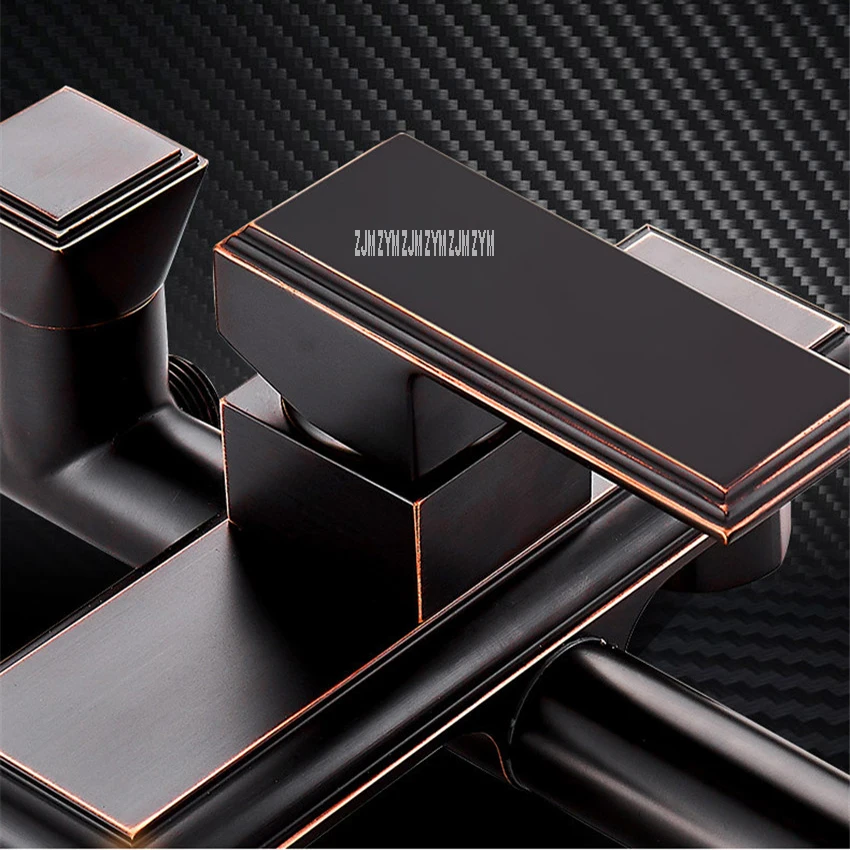 HT-99050 Bathroom Shower System Wall Mounted Total Copper Copper Rain Shower Kit Household Toilet All Copper Hand Shower Set