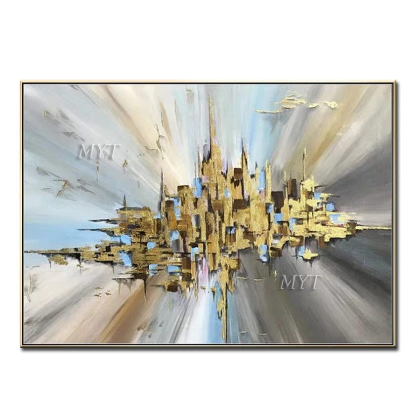 

Large size art hand-painted paintings pictures modern oil painting canvas painting to the living room dining room bedroom