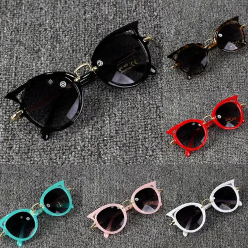 

2019 Baby Summer Accessories Kid Goggles Boy Girl Glasses Protection Outdoor Holiday Sunglasses Cat Shape Sunglasses Gifts UV400