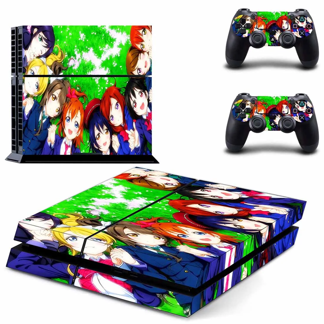 Наклейки LoveLive! Наклейка для PS4 PS 4 виниловая наклейка Play station 4 Pegatinas Adesivos для консоли playstation 4 и 2 контроллера