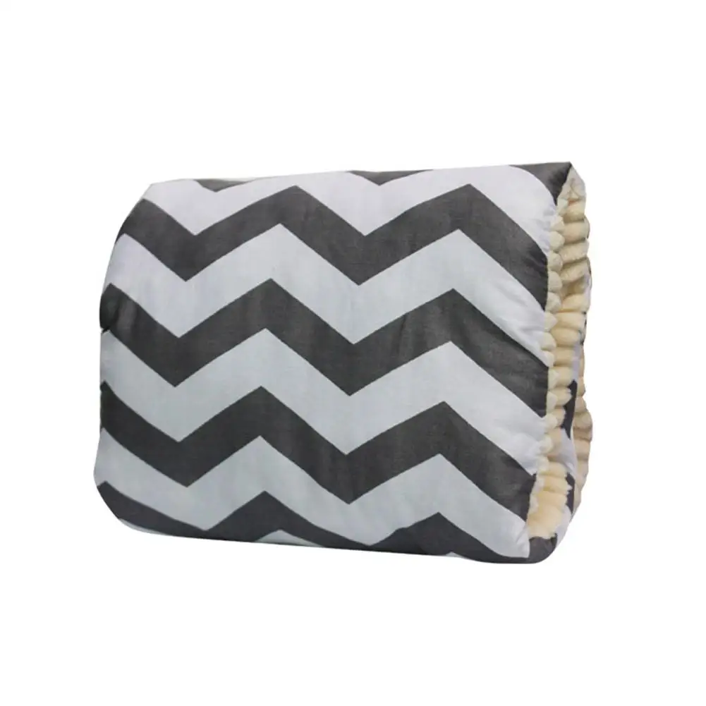 Gray stripe 1 шт., 10 стилей, детская однотонная простая Подушка, сердцевина, хлопок, подушка для рук, грудное вскармливание, моющаяся подушка для рук, подушка для наполнения - Цвет: Gray stripe
