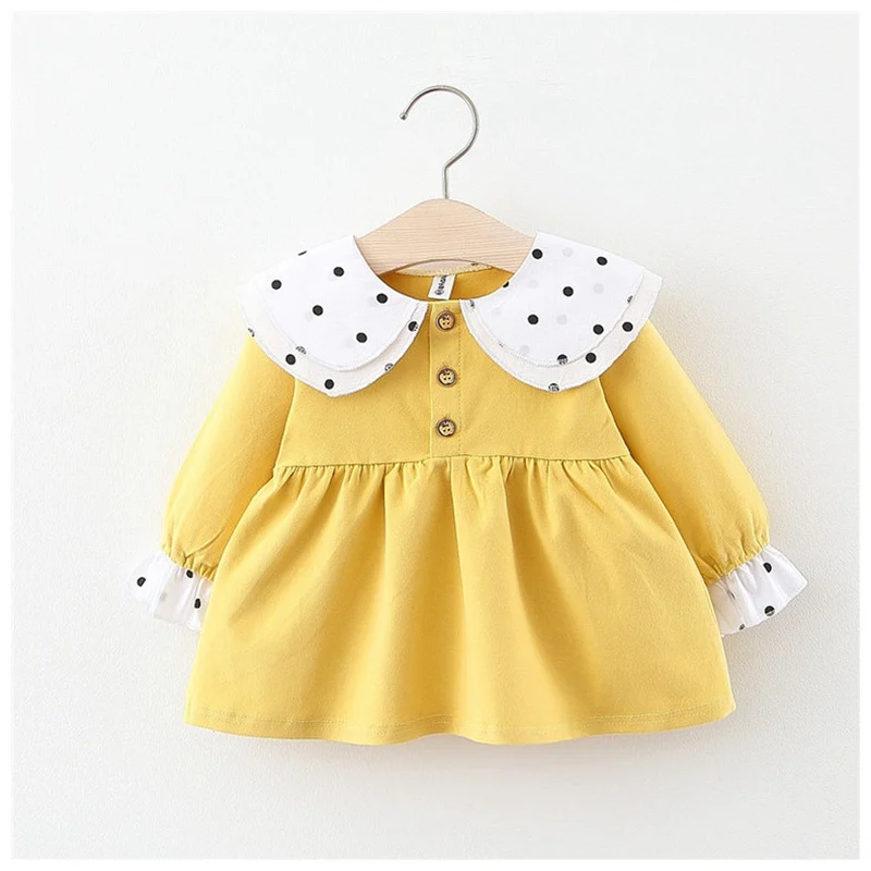 Платье для девочек детское платье принцессы с длинным рукавом весна 2020 Детские