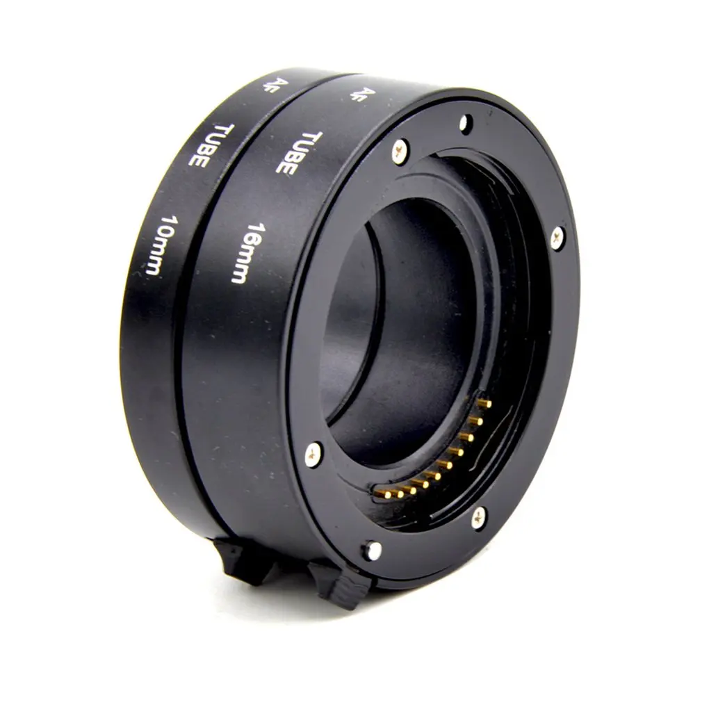 10 мм и 16 мм металлический Автофокус Макро Удлинитель Набор для SONY E-mount беззеркальных для камеры NEX 3/3N/5/5N/5R/A6000/A6300 + полная Рамка